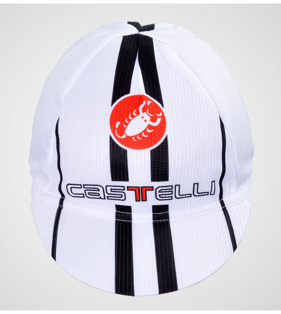 2012 Castellii Gorro Ciclismo blanco